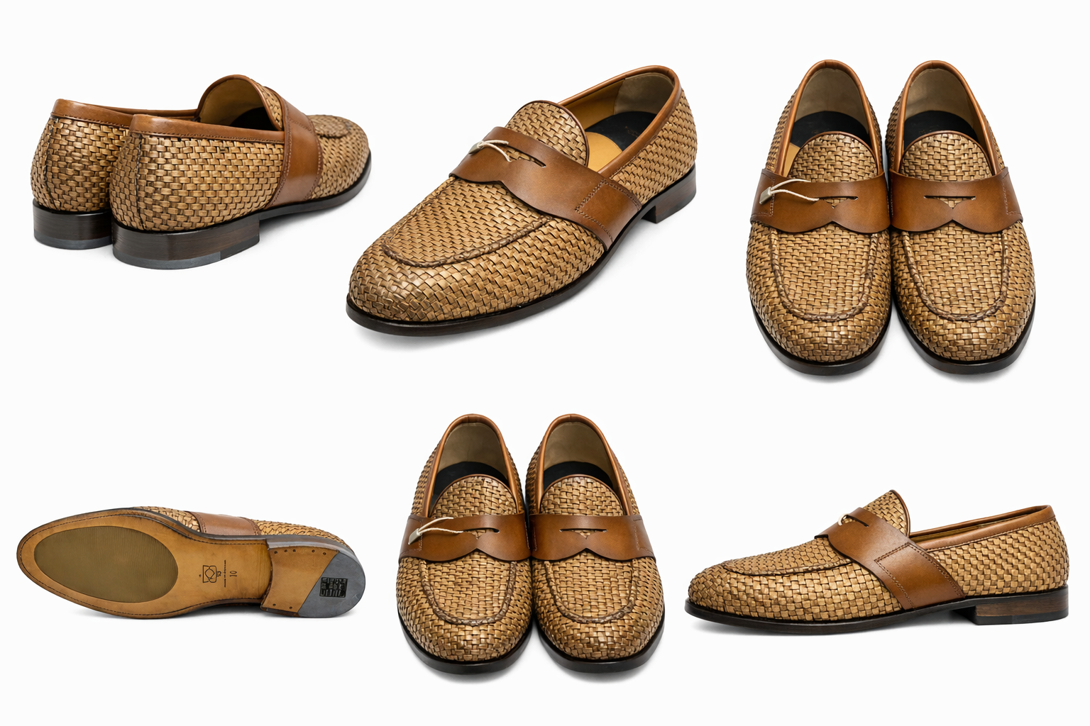 Silvano Sassetti Brown Leather Loafers – Men’s US 11