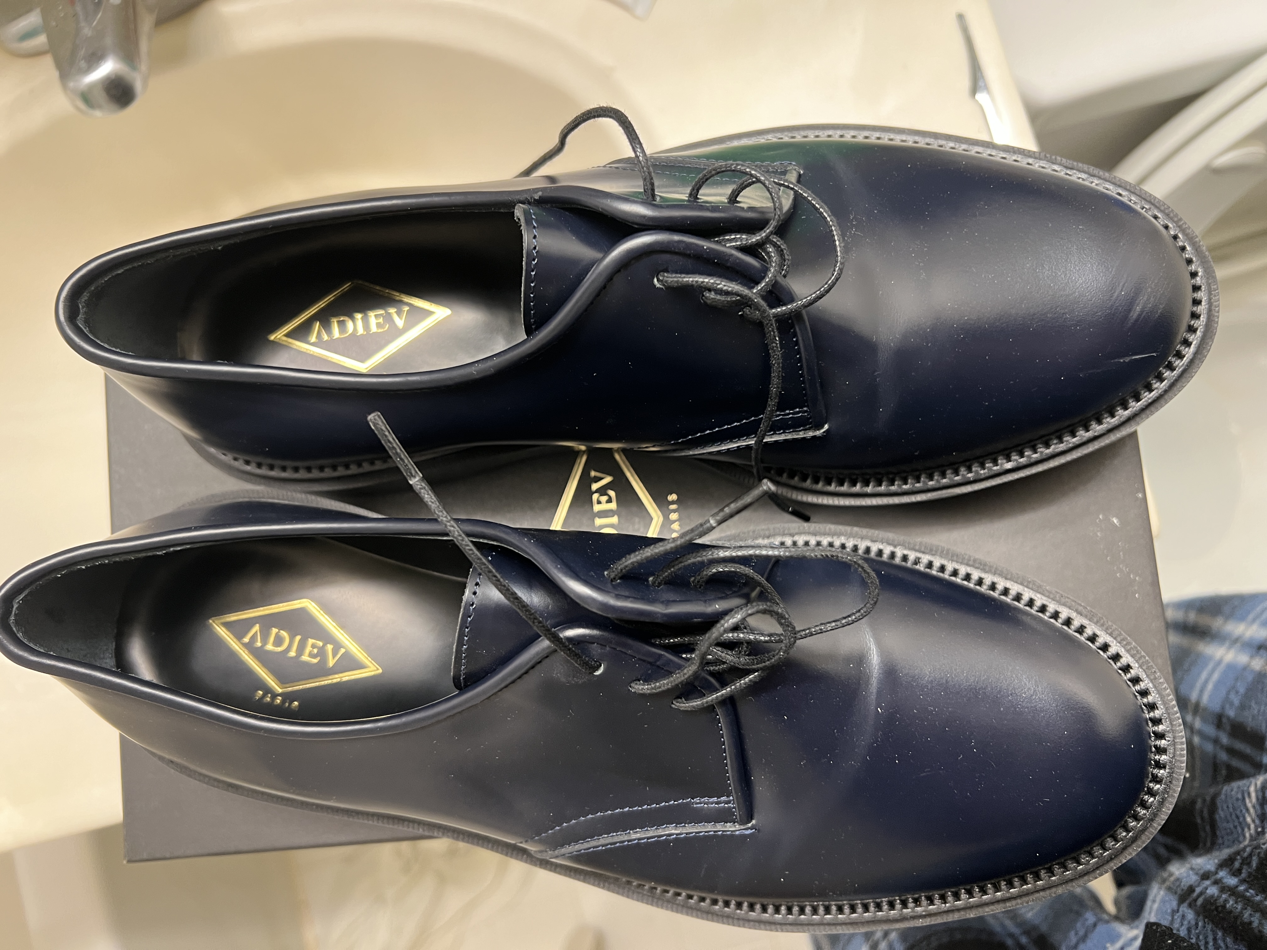 ADIEV Paris – Navy Blue – Men’s US 11 – Great Condition