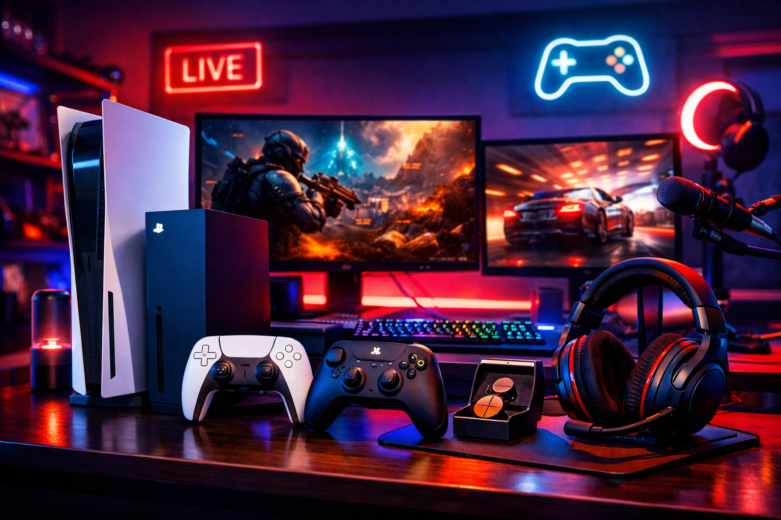 Entertainment & Gaming – Consoles, Games & Accessories
