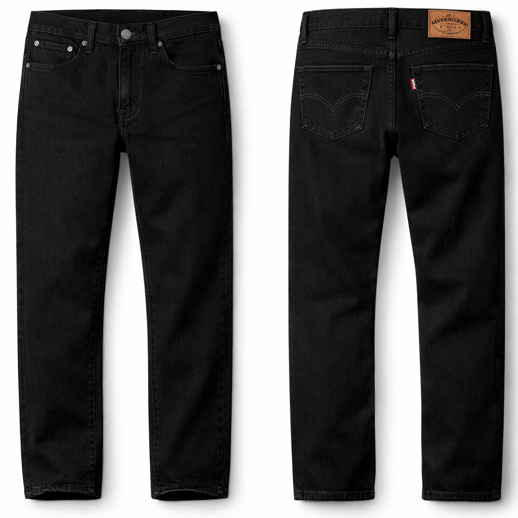 Levi’s Men’s Jeans – Black Denim – Size 30–34 – Clean